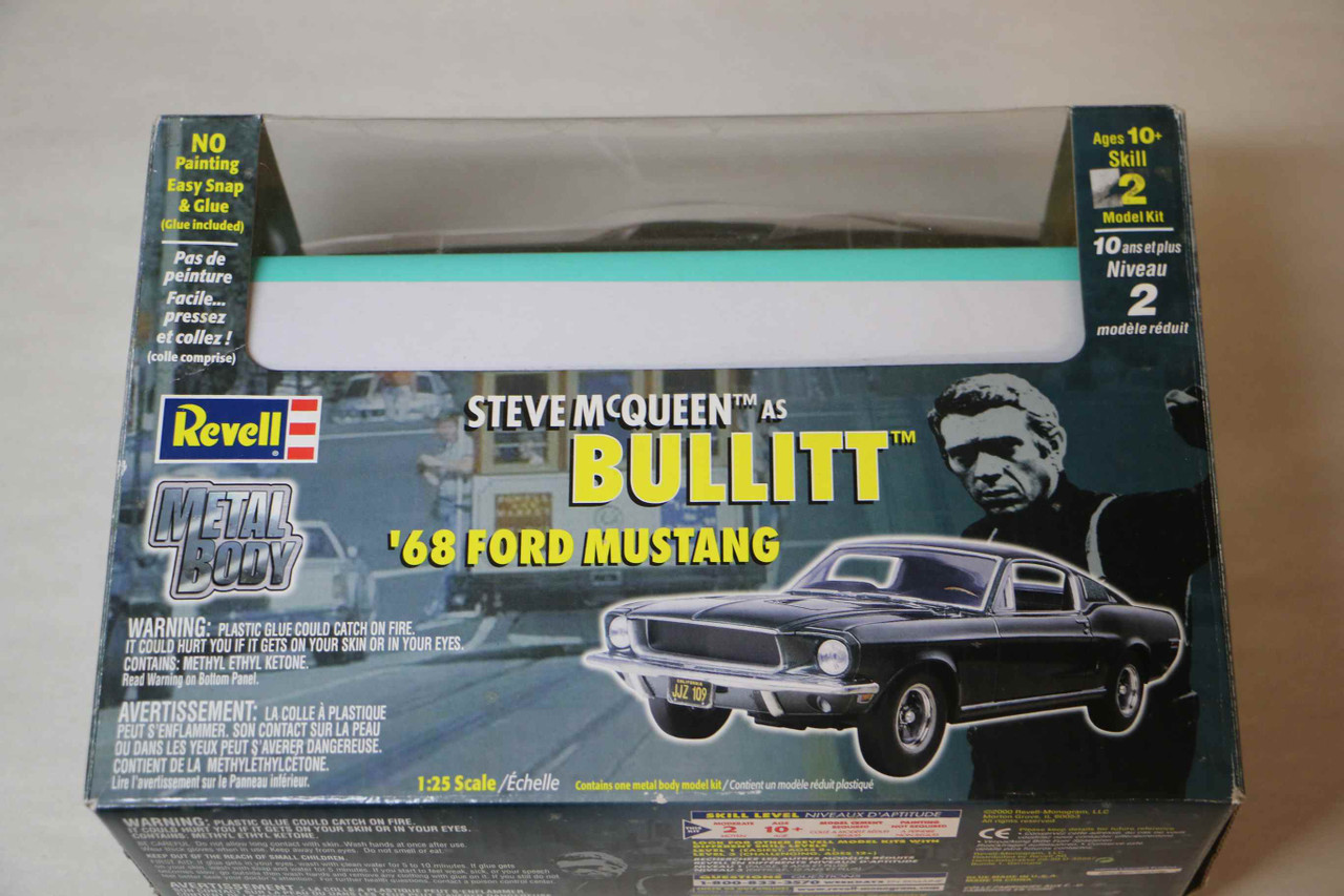 RMX85-1513 - Revell 1/25 Steve McQueen Bullitt 68 Mustang