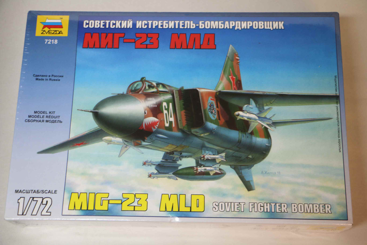 ZVE7218 - Zvezda 1/72 Mig-23 MLD Soviet Fighter Bomber