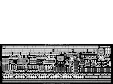 WHIPE35170 - White Ensign Models 1/350 USS Indianapolis (CA-35