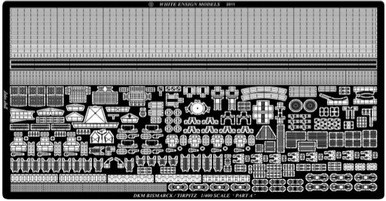WHIPE4009 - White Ensign Models 1/400 Bismarck/Tirpitz