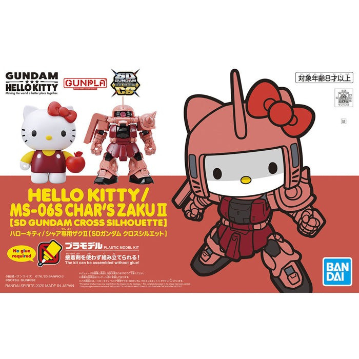 BAN5061029 - Bandai SD Hello Kitty/MS-06S Char's Zaku II