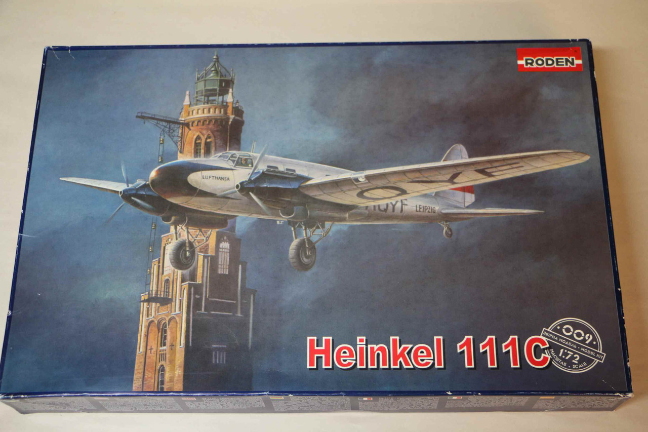 ROD009 - Roden 1/72 Heinkel 111C WWWEB10106517 - Wheels & Wings