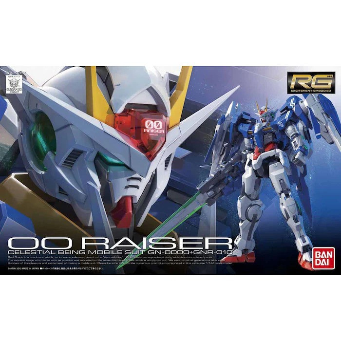 BAN5061603 - Bandai RG 1/144 GN-0000+GNR-010 00 Raiser - Wheels