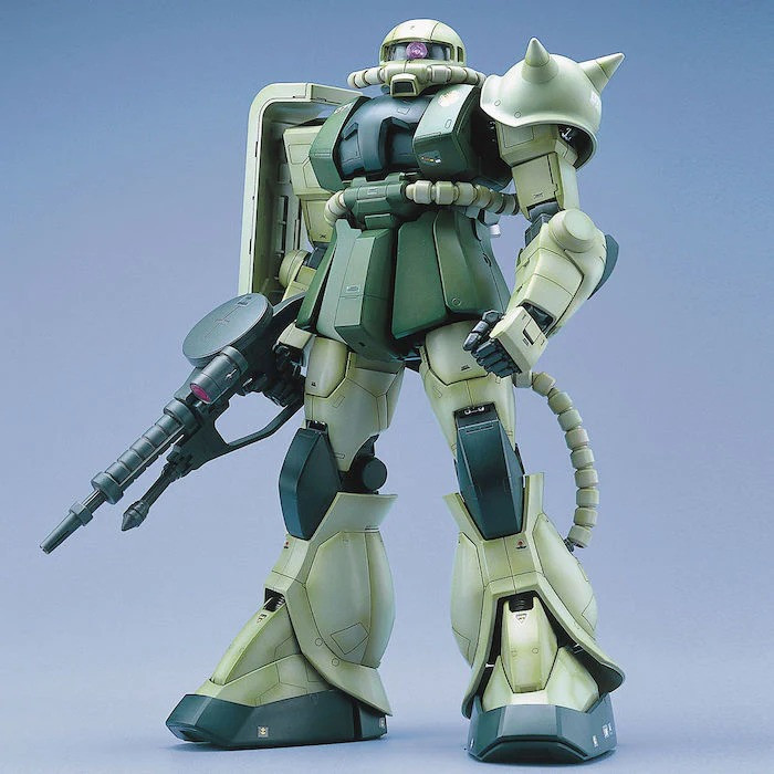 BAN0072361 - Bandai PG 1/60 MS-06F Zaku II - Wheels & Wings Hobbies
