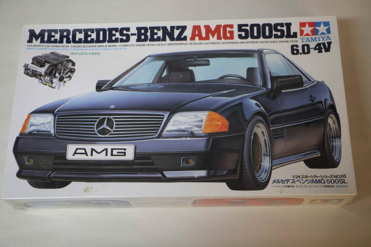 TAMIYA - メルセデスベンツ AMG 500SL 6.0-4V タミヤ 1/24 TAM24095 - Tamiya 1/24 Mercedez-Benz AMG 500SL 6.0-4V - Pre
