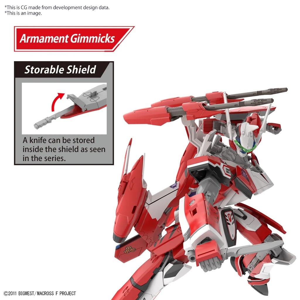 BAN5065420 - Bandai HG 1/100 Macross YF-29 DURANDAL VALKYRIE (ALTO