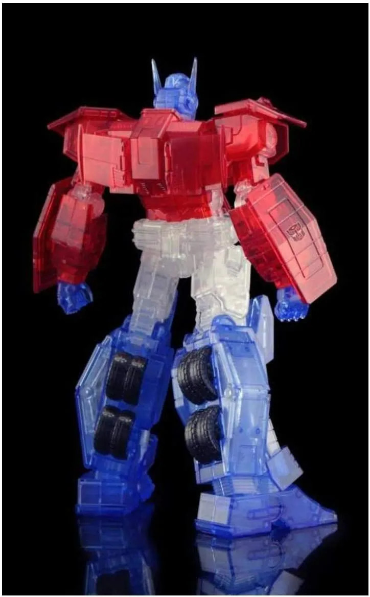 FLAFT51369 - Flame Toys Transformers 16 Optimus Prime IDW (Clear