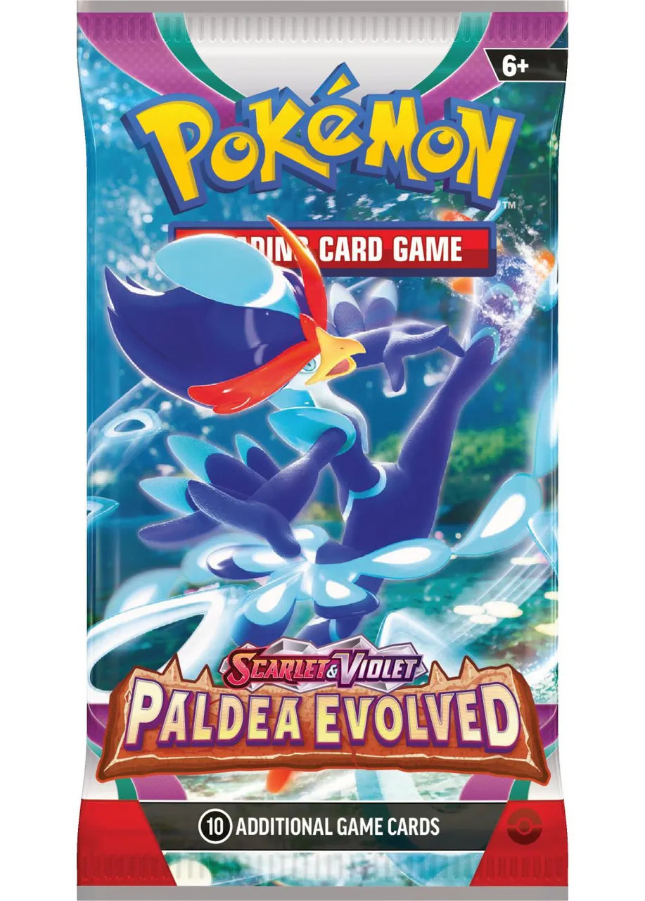 pokemon paldea evolved booster pack value Pokmon (SV02) Skeledirge ex Current Paldea Evolved prices. We
