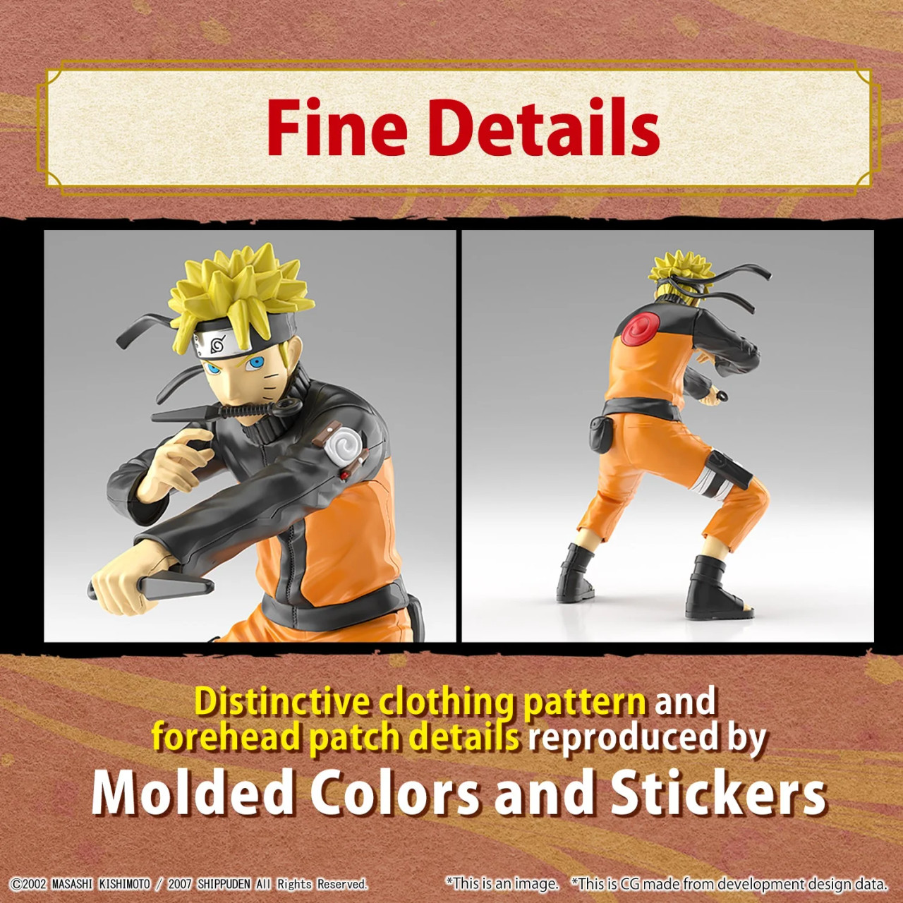 BAN5065566 - Bandai Entry Grade Uzumaki Naruto - Wheels & Wings