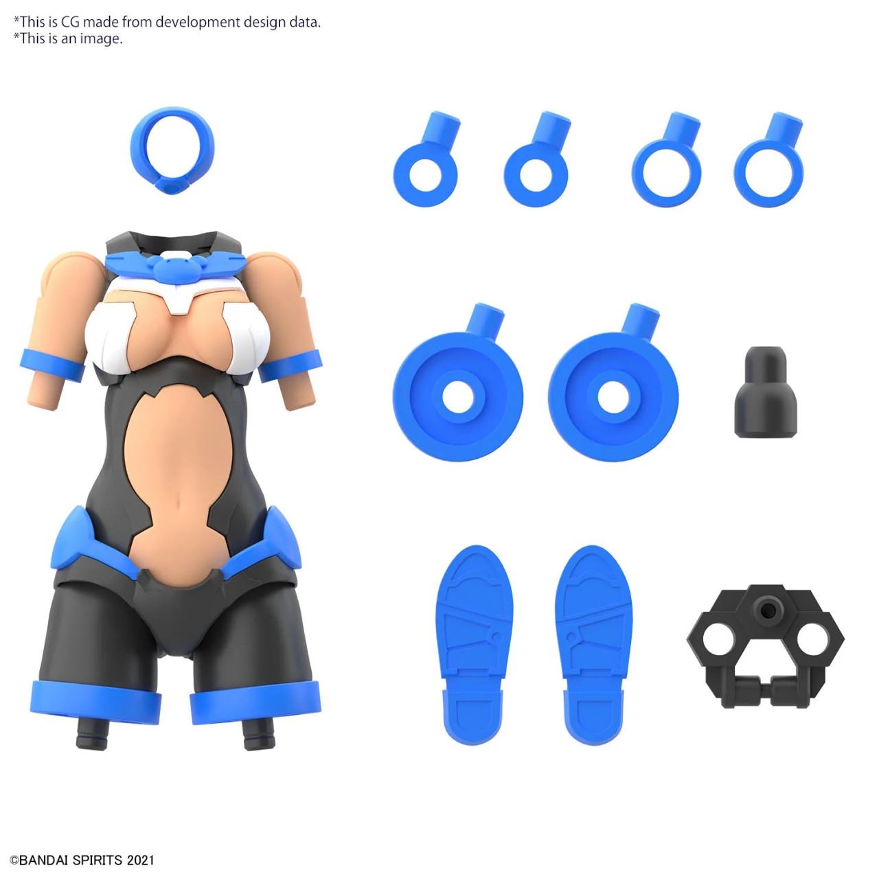 BAN5062952 - Bandai 30MS OPTION BODY PARTS TYPE A03 [COLOR C