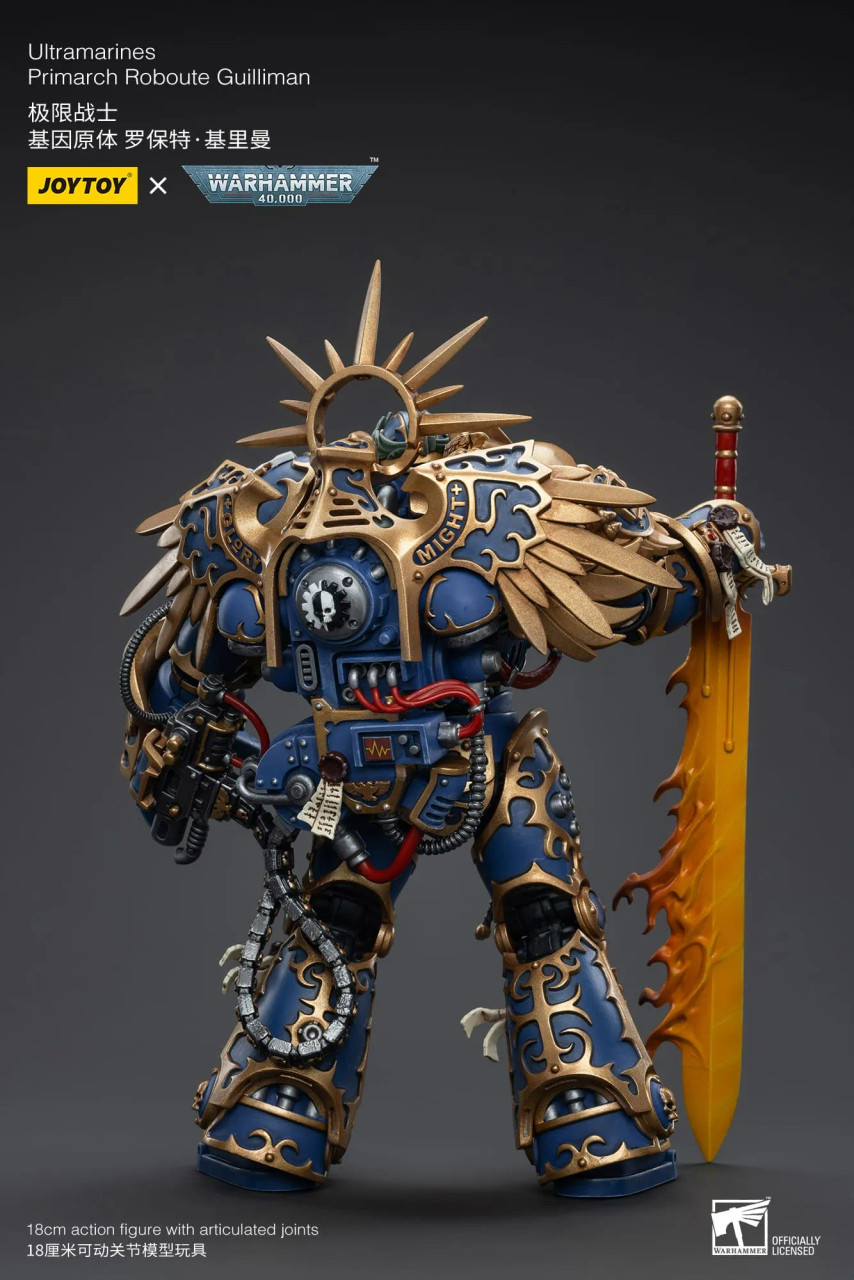 JOTJT6342 - Joy Toy Warhammer 40K: 1/18 Ultramarines Primarch