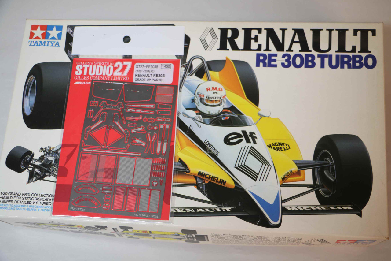 TAMIYA】RENAULT ルノー RE 30B TURBO 1/20