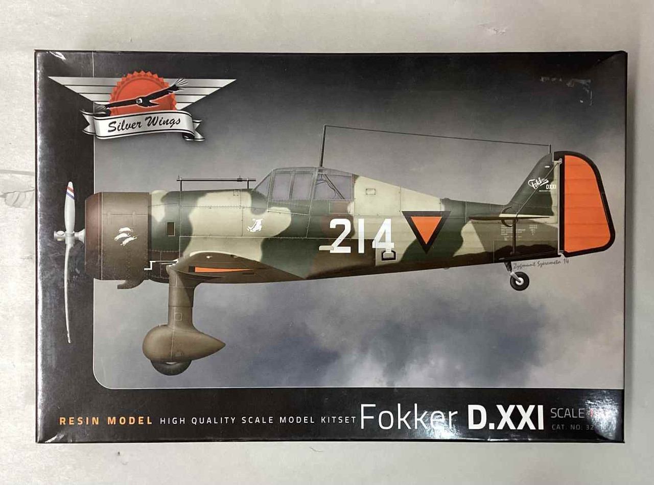 SVW32-017 - Silver Wings 1/32 Fokker D.XXI Resin Model