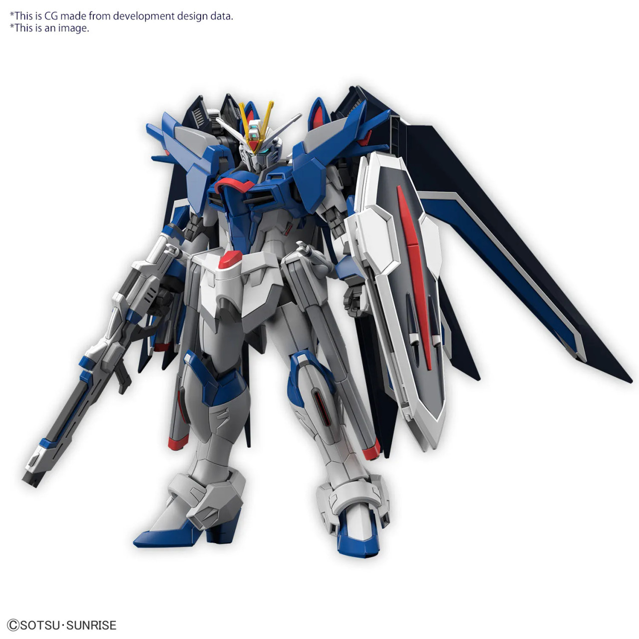 BAN5066284 - Bandai HG 1/144 Rising Freedom Gundam - Wheels and