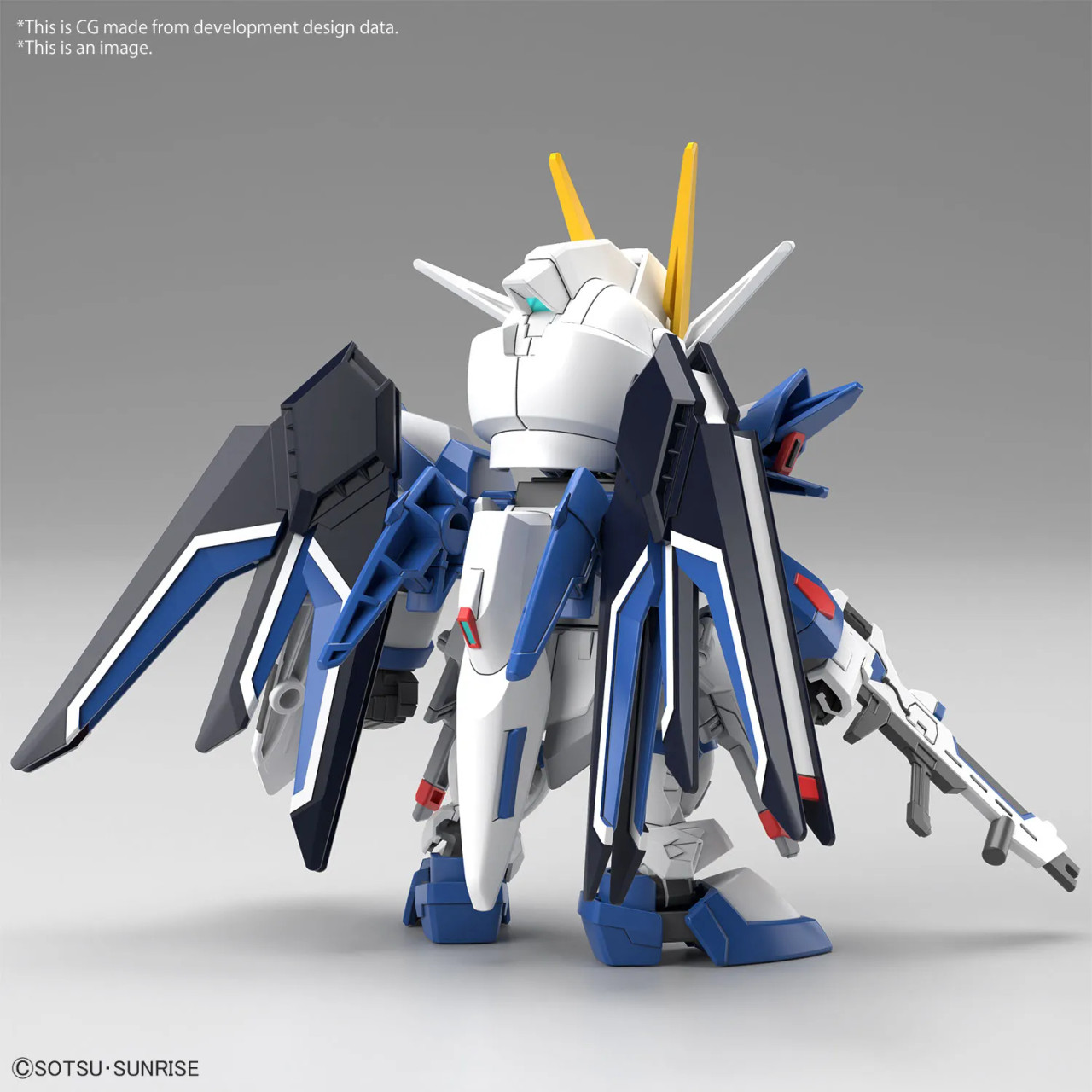 BAN5066286 - Bandai SD EX-Standard Rising Freedom Gundam - Wheels