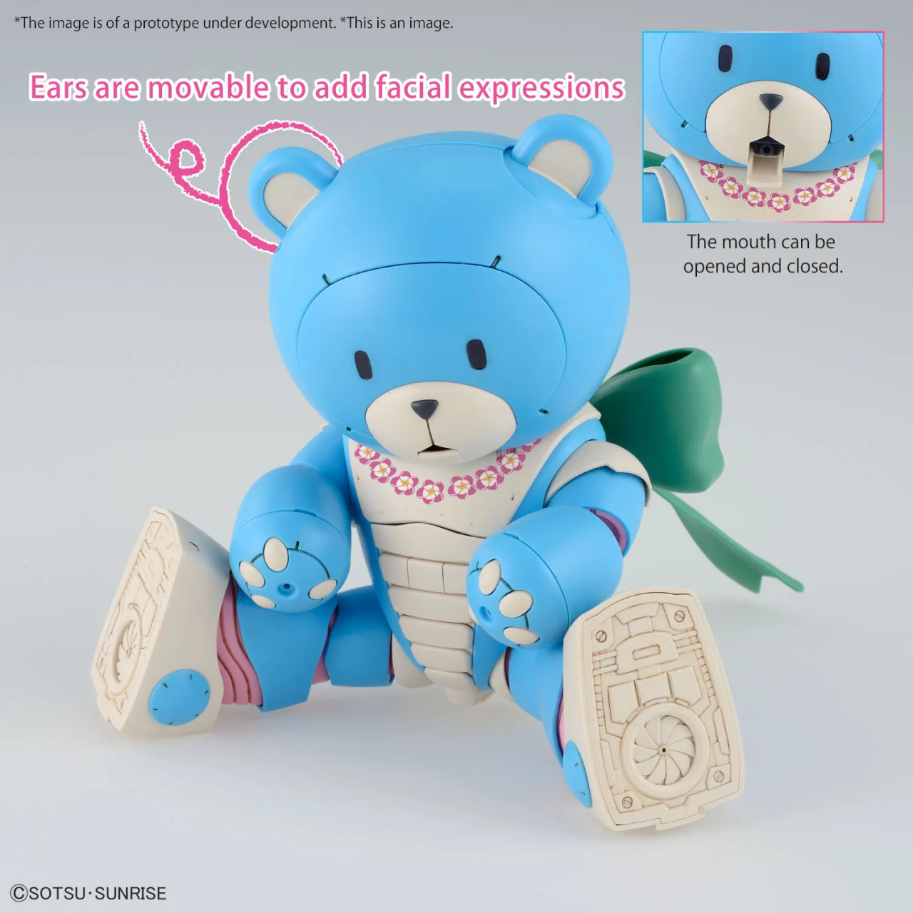 BAN5066288 - Bandai HG 1/144 Bearguy Ohana & Aloharo Set - Wheels