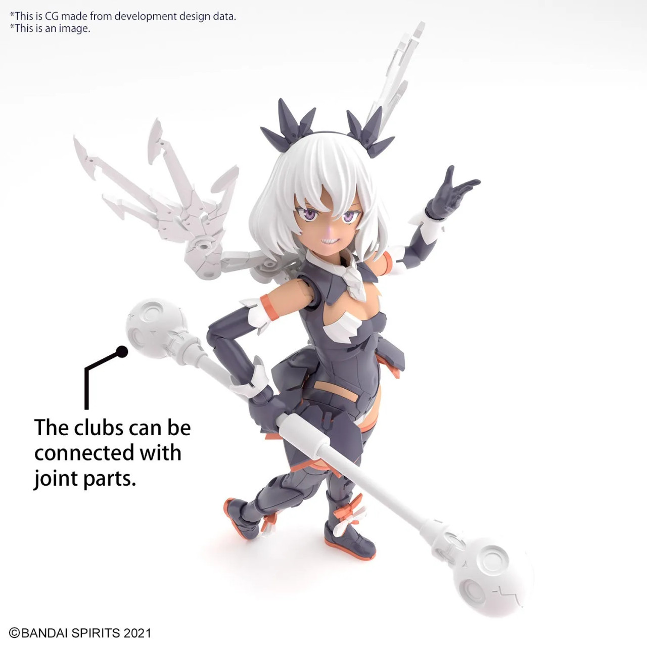 BAN5065431 - Bandai 30MS SIS-M00 ILSHANA [COLOR C] - Wheels