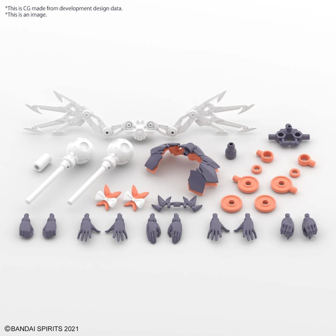 BAN5065431 - Bandai 30MS SIS-M00 ILSHANA [COLOR C] - Wheels