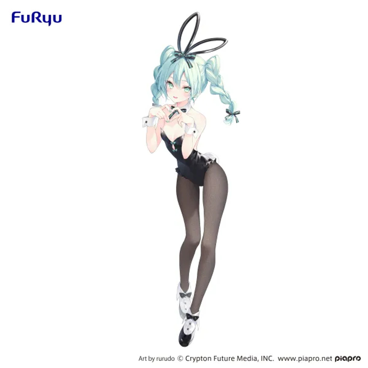 Furyu Vocaloid Hatsune Miku BiCute Bunnies Figure Rurudo ver