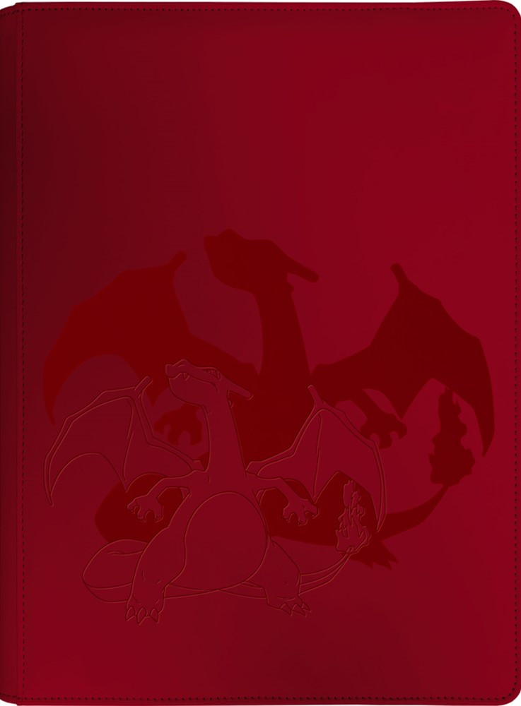 Ultra Pro Zip Pro 9Pkt Elite Pokemon Charizard Binder Wheels and