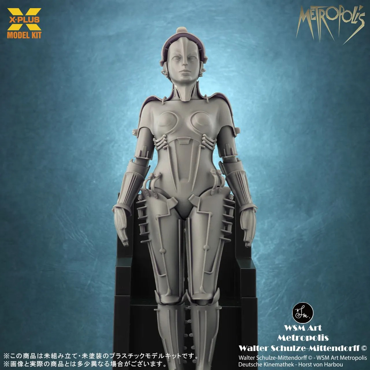 XPL411-200037T - X-Plus 1/8 Metropolis Maschinenmensch Silver