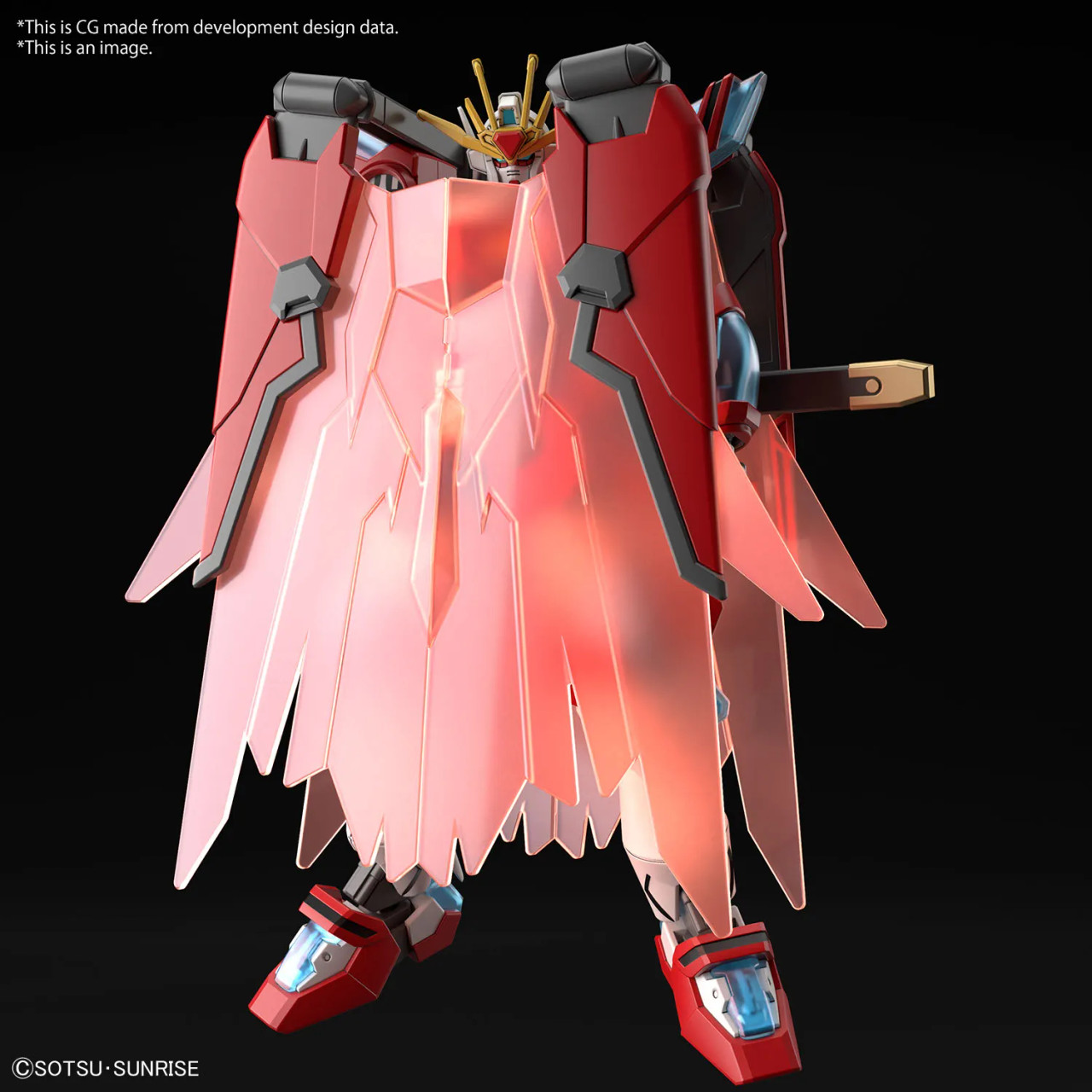 BAN5065712 - Bandai HG 1/144 Shin Burning Gundam - Wheels