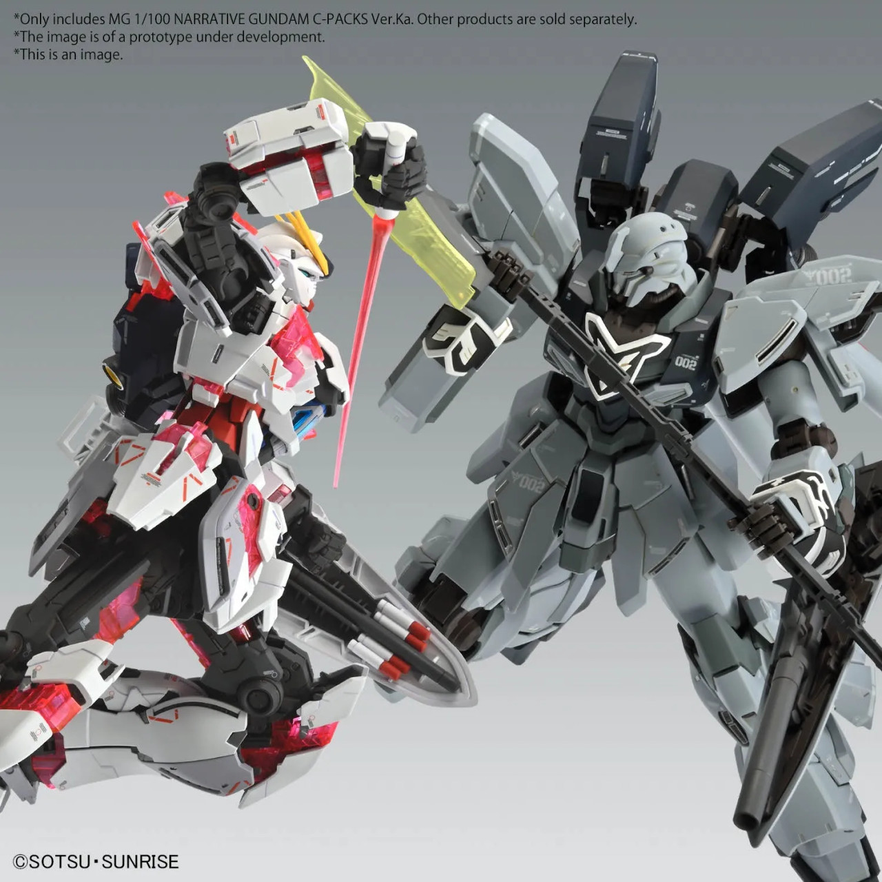 BAN5066308 - Bandai MG 1/100 Narrative Gundam C-Packs Ver.Ka