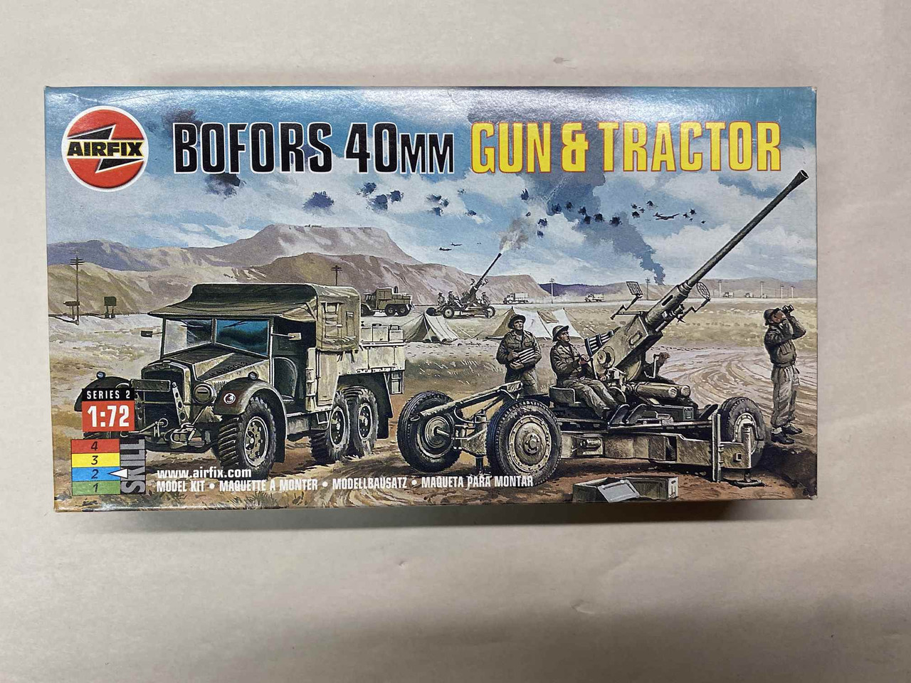 AIR02314 - Airfix 1/76 BOFORS 40mm Gun & Tractor