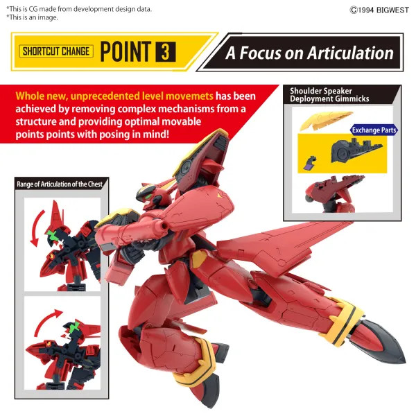 BAN5066315 - Bandai HG Macross: 1/100 VF-19 Custom Fire Valkyrie
