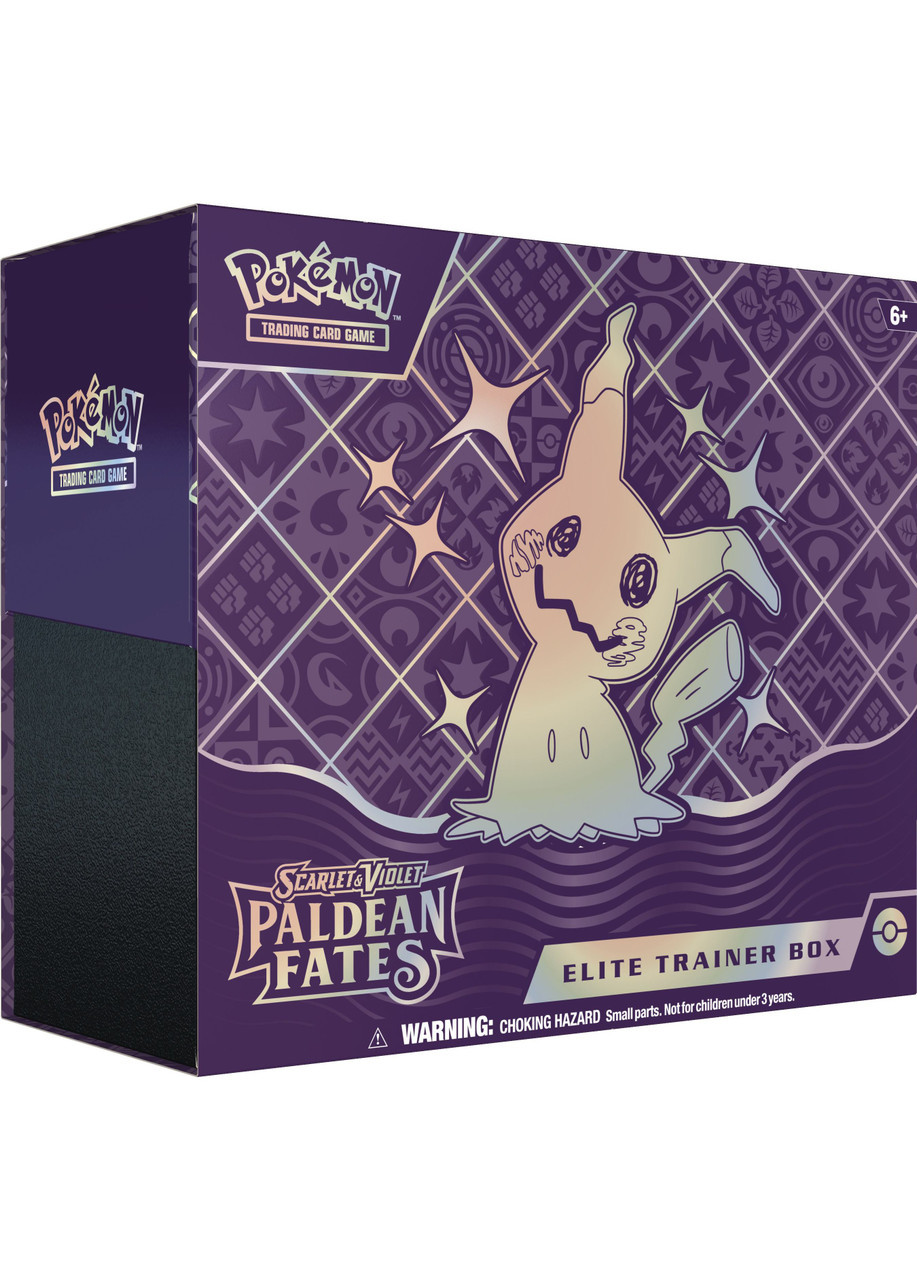 POK87618 - Pokemon SV4.5 Paldean Fates Elite Trainer Box - Wheels
