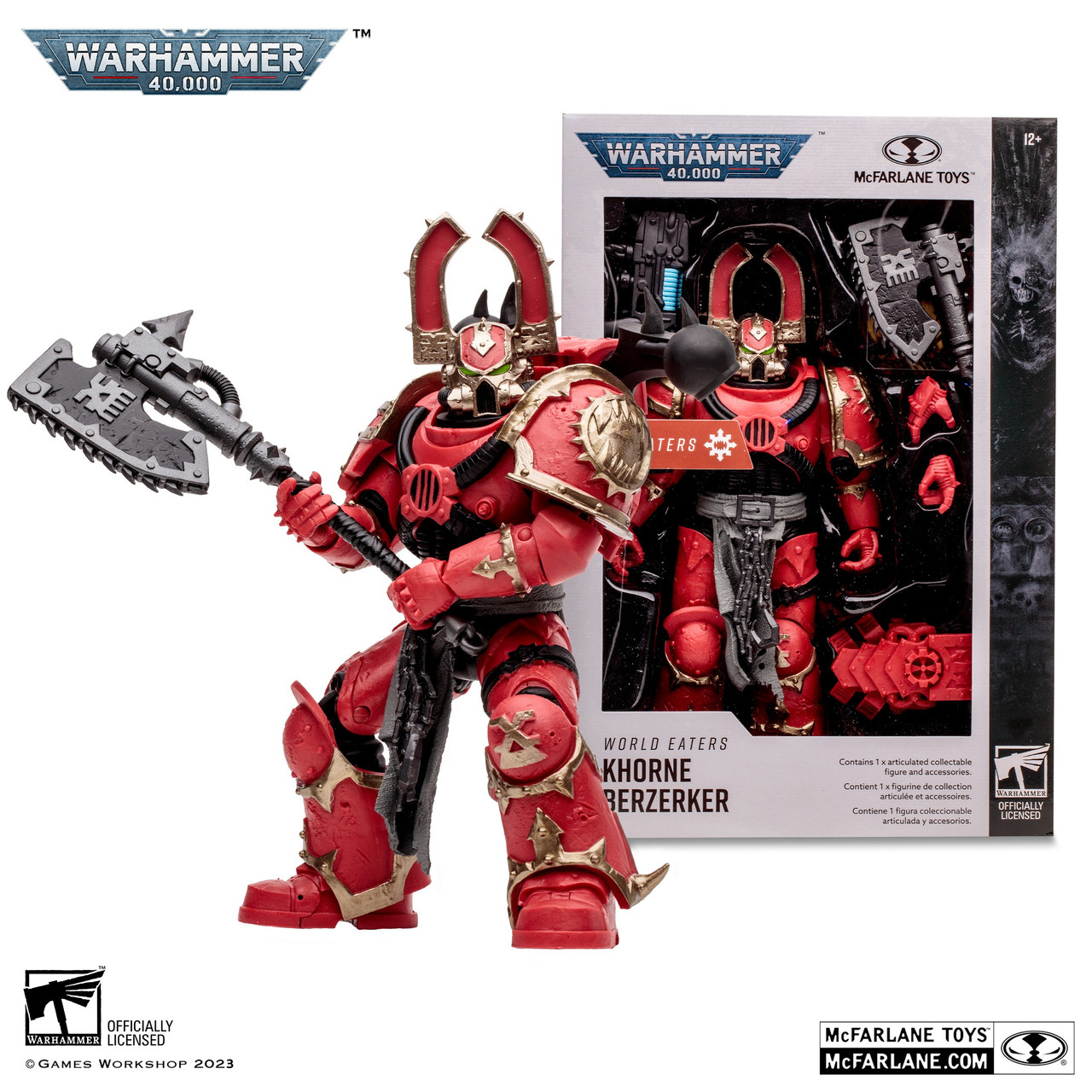 MFT10937 - McFarlane Toys Warhammer 40K World Eaters Khorne 