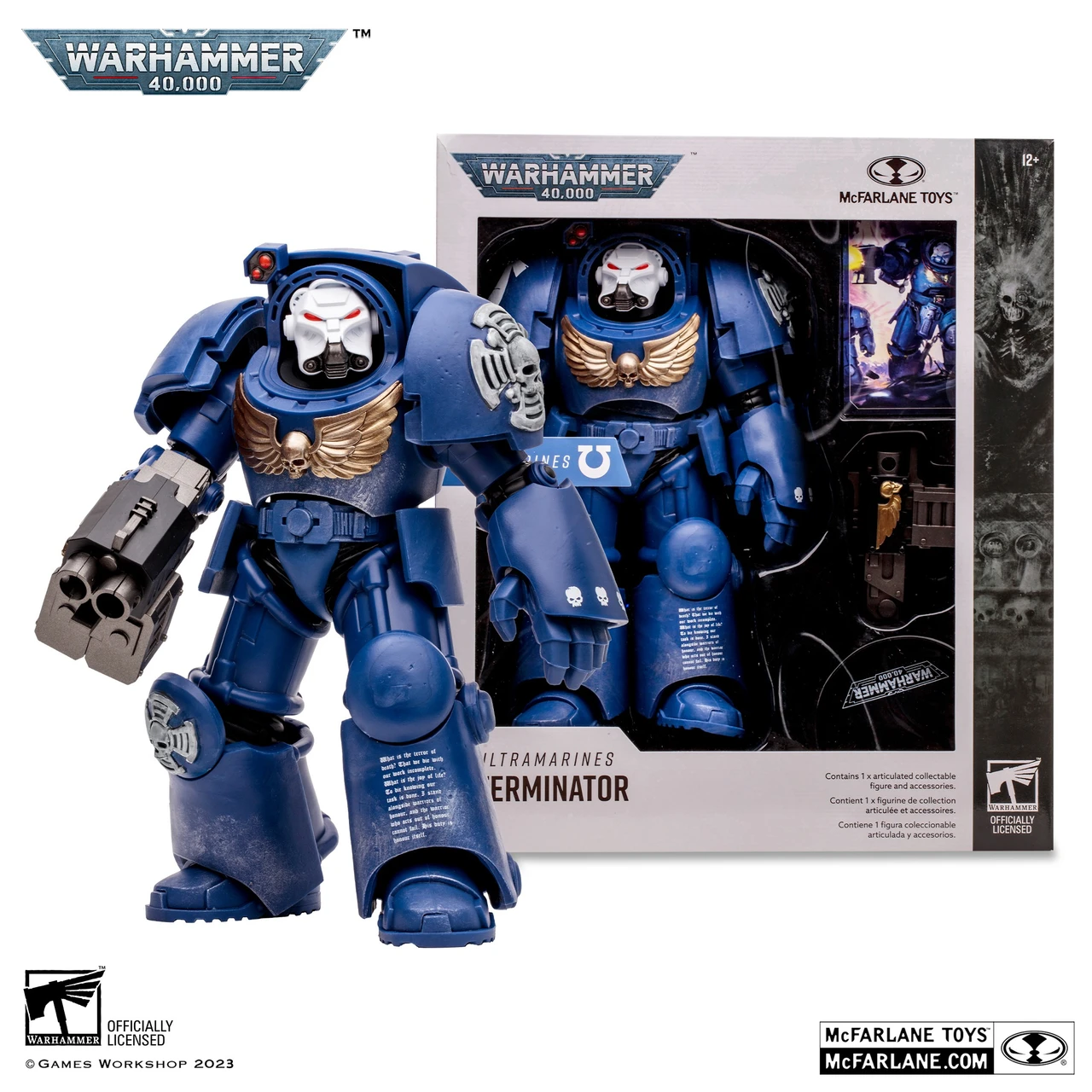 MFT11217 - McFarlane Toys Warhammer 40K Ultramarines Terminator 