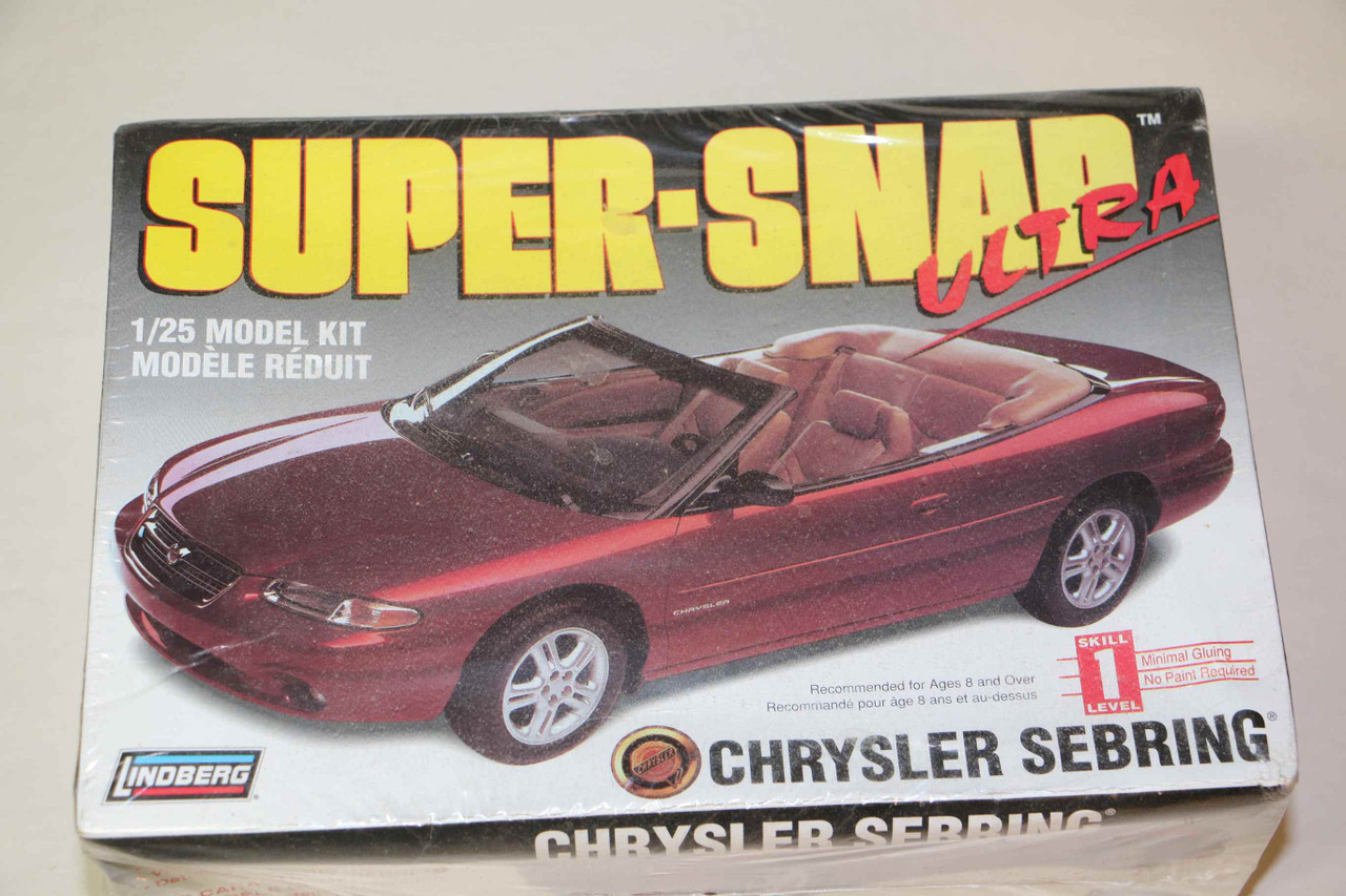 LIN72711 - 1/25 Chrysler Sebring Super-Snap - Wheels & Wings Hobbies