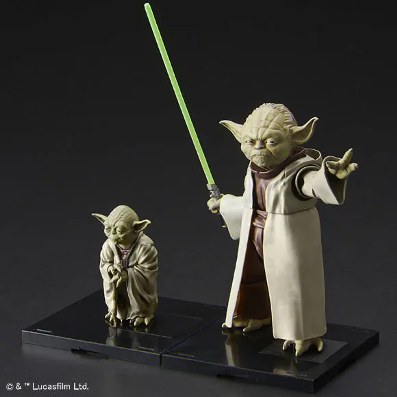 STAR WARS YODA 1/6 プラスチックモデルキット Bandai Star Wars 1/6 Yoda 1/12 Ver Plastic Model Kit Toy