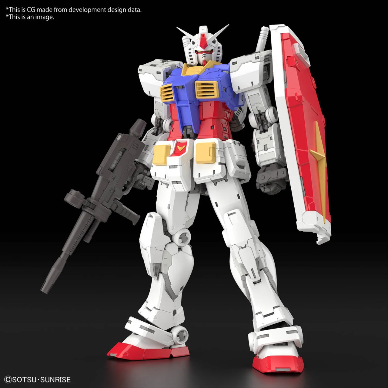 BAN5067155 - Bandai RG 1/144 RX-78-2 Gundam Ver. 2.0 - Wheels
