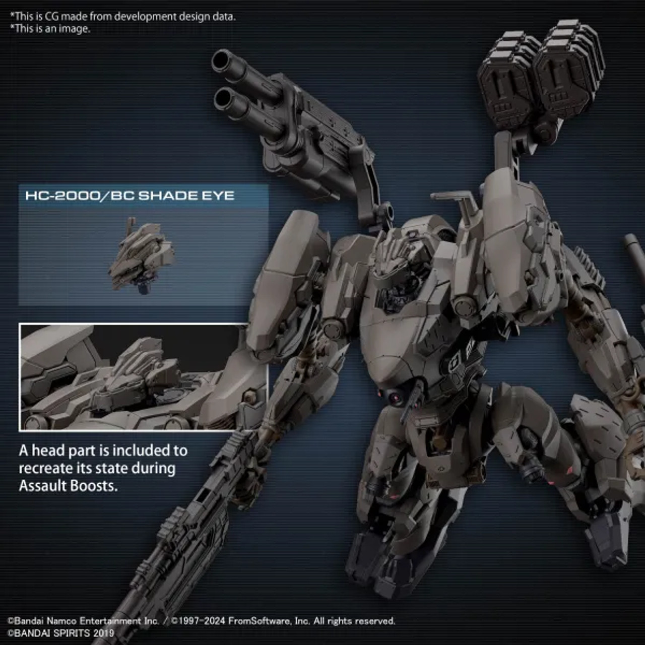 BAN5067168 - Bandai 30MM Armored Core VI Fires Of Rubicon