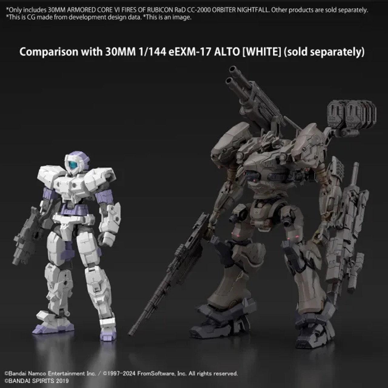 ロボット 30MM ARMORED CORE VI FIRES OF RUBICON 30MM Armored Core VI Fires of Rubicon RaD CC-2000 Orbiter