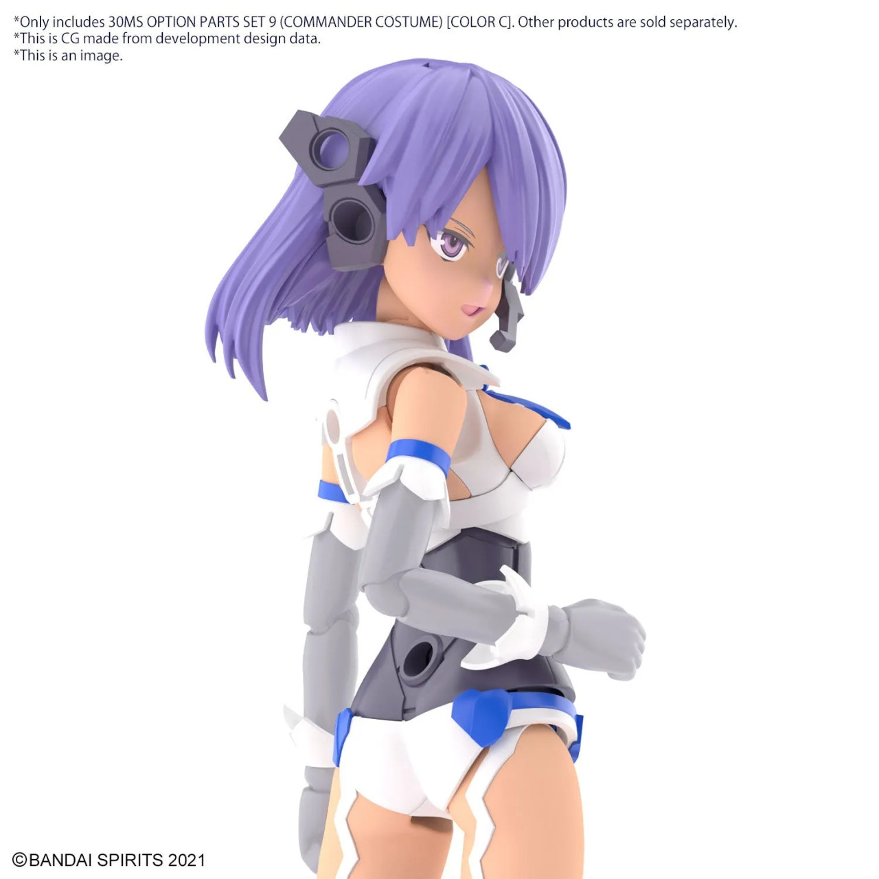 BAN5065445 - Bandai 30MS Option Parts Set 9 (Commander Costume