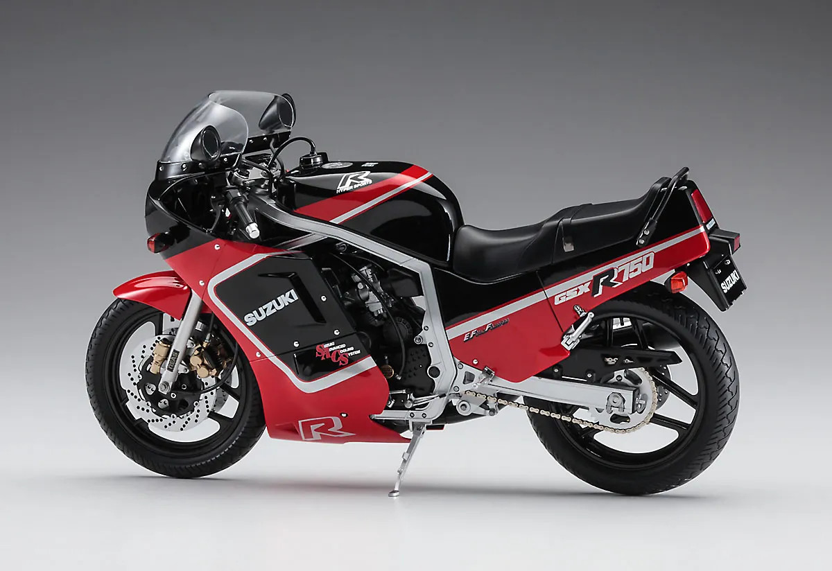 HAS21725 - Hasegawa 1/12 Suzuki GSX-R750(H)(GR71G) 1987 - Wheels