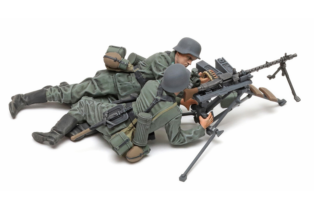 TAM35386 1/35 German Machine Gun Team Mid WWII - Wheels and Wings