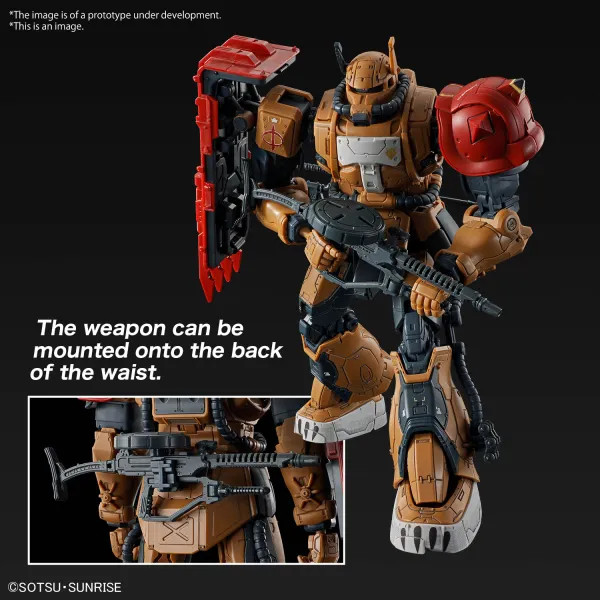 BAN5066702 - Bandai HG 1/144 Zaku II F Type Solari RFV (Requiem