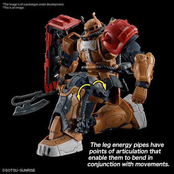 BAN5066702 - Bandai HG 1/144 Zaku II F Type Solari RFV (Requiem