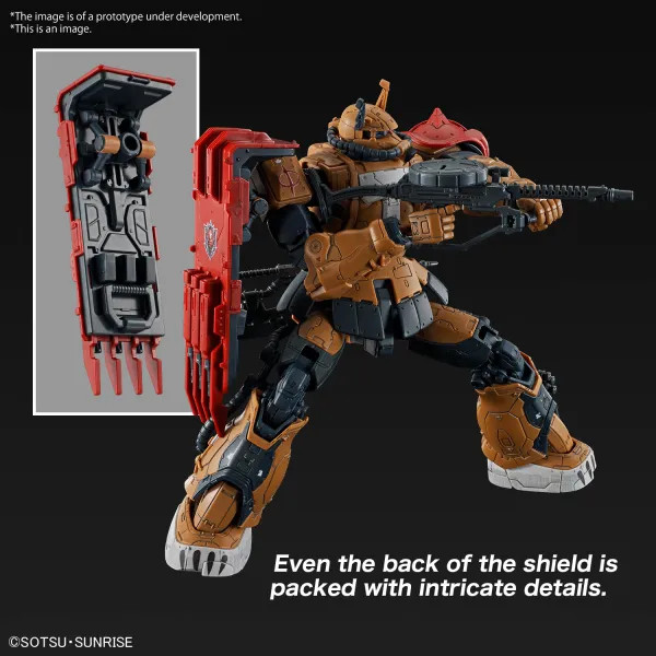 BAN5066702 - Bandai HG 1/144 Zaku II F Type Solari RFV (Requiem