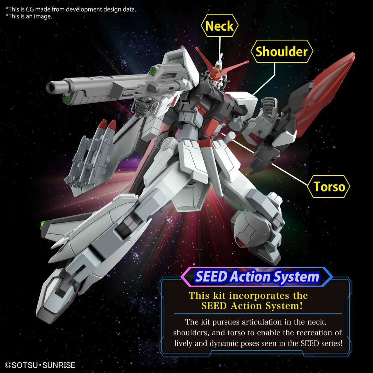 BAN5067413 - Bandai HGCE 1/144 Murasame Kai - Wheels & Wings Hobbies