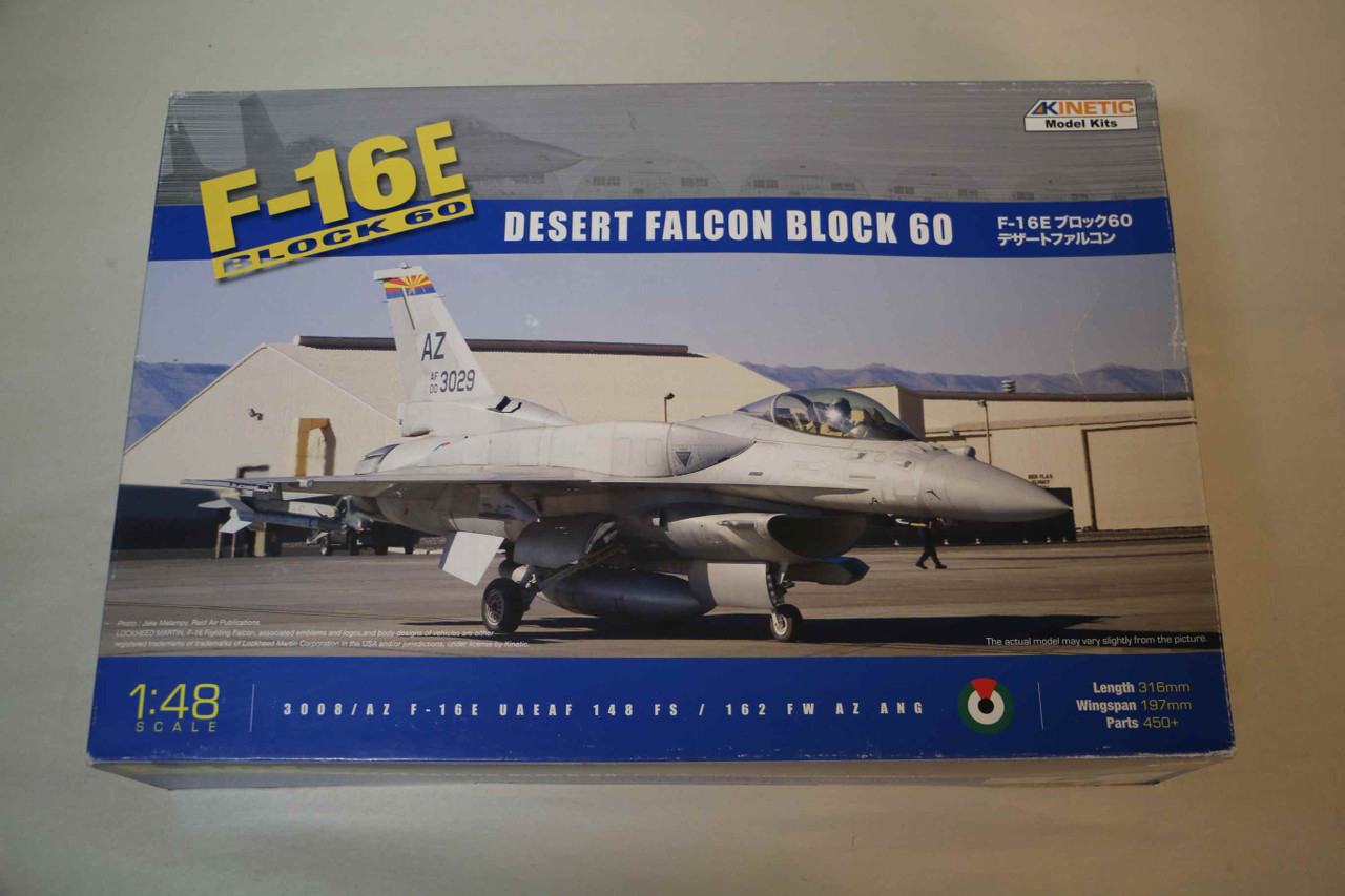 48029 - Kinetic 1/48 F-16E Block 60 Desert Falcon Block 60