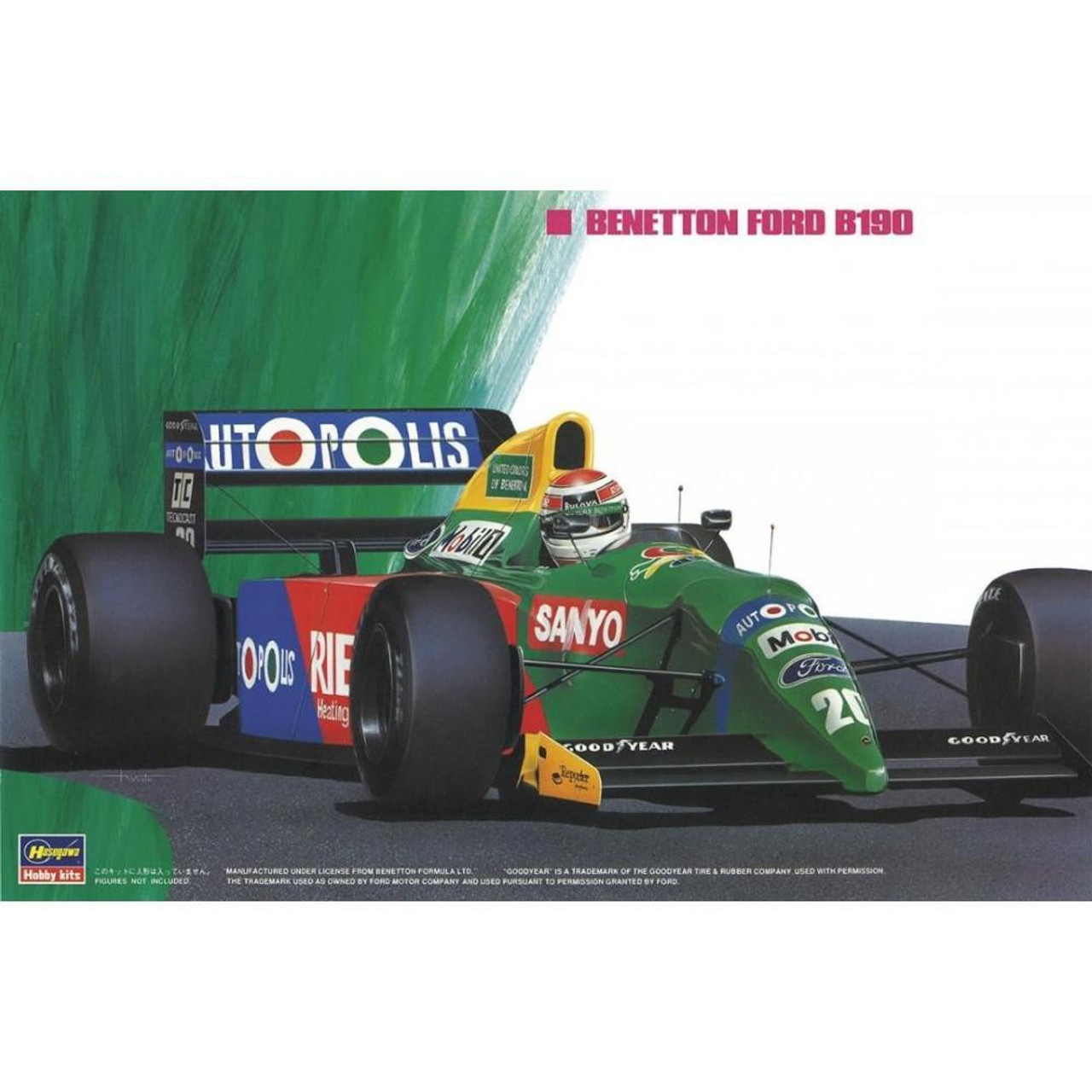 HAS20340 - Hasegawa 1/24 BENETTON B190 - Wheels and Wings