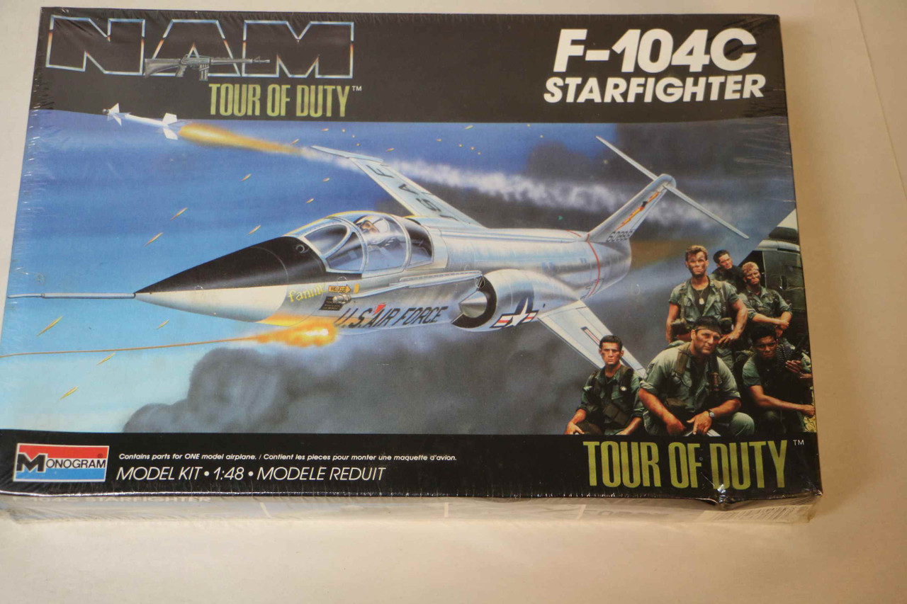 MONOGRAM 1/48 航空機モデルキット 3点セット 5455 - Monogram 1/48 F-104C Starfighter - Nam Tour of Duty