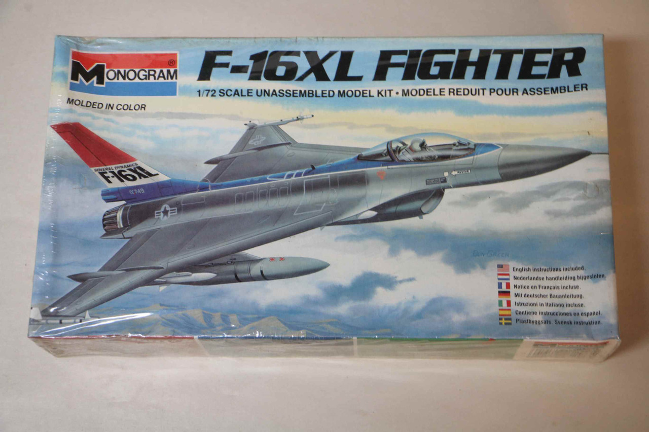 モノグラム F-16 FIGHTER（5206 - Monogram 1/72 F-16XL Fighter）
