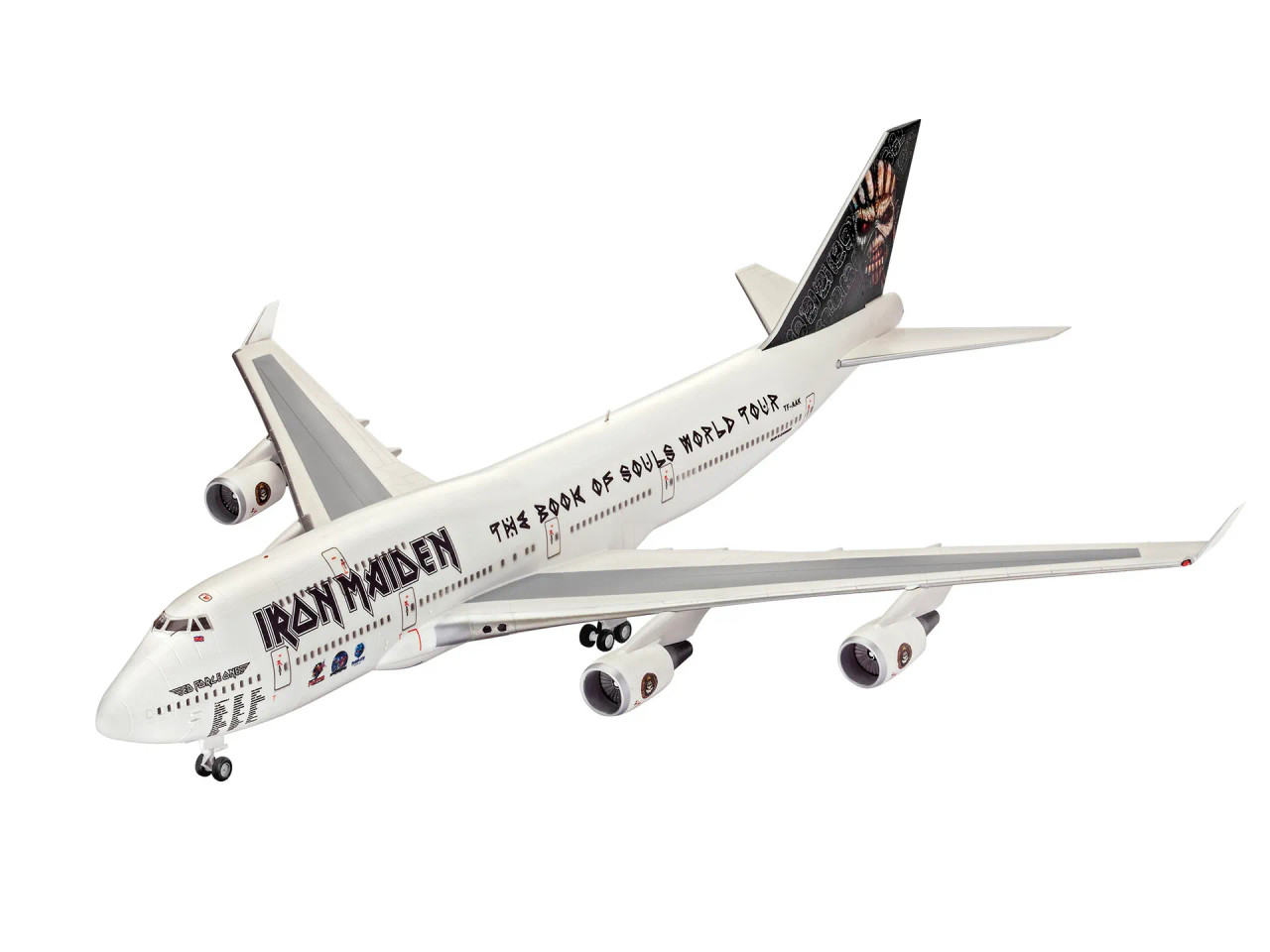 RAG03780 - Revell 1/144 Boeing 747-400 Iron Maiden 