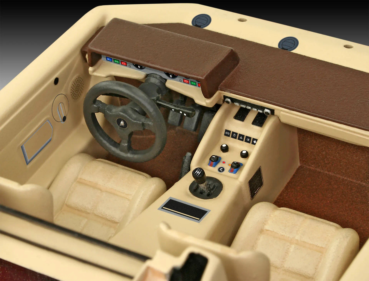 RAG07730 - Revell 1/24 Lamborghini Countach LP500S - Wheels